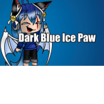 Dark Blue Ice Paw Fans :3