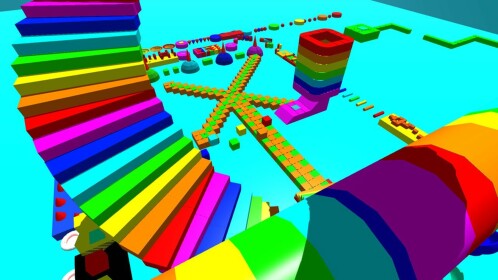 [NEW!] Rainbow Obby