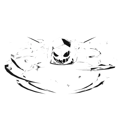 Cartoony black&white Glitched Combo