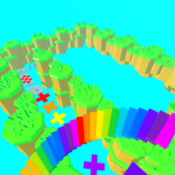 🌈Rainbow fun obby!