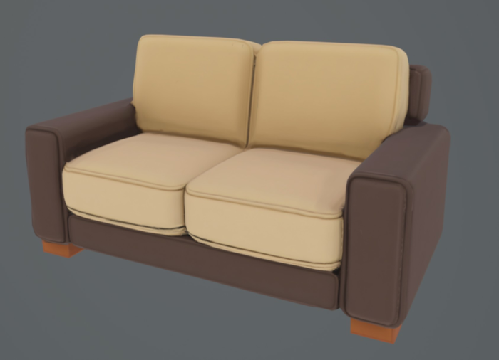 Brown Couch preview 1