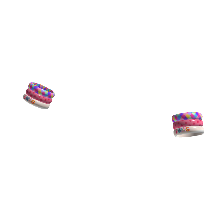 #SWAG Harajuku Stripes/Polka Dot Bangles