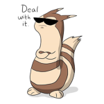 Furret ((DEAL WITH IT