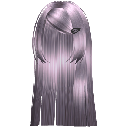 🖤 long protagonist swept scene hair silver purple