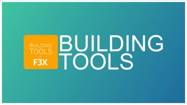 F3X Building Tools