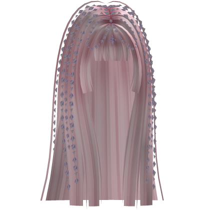 Pink Wispy Long Ethereal Hair Roblox item