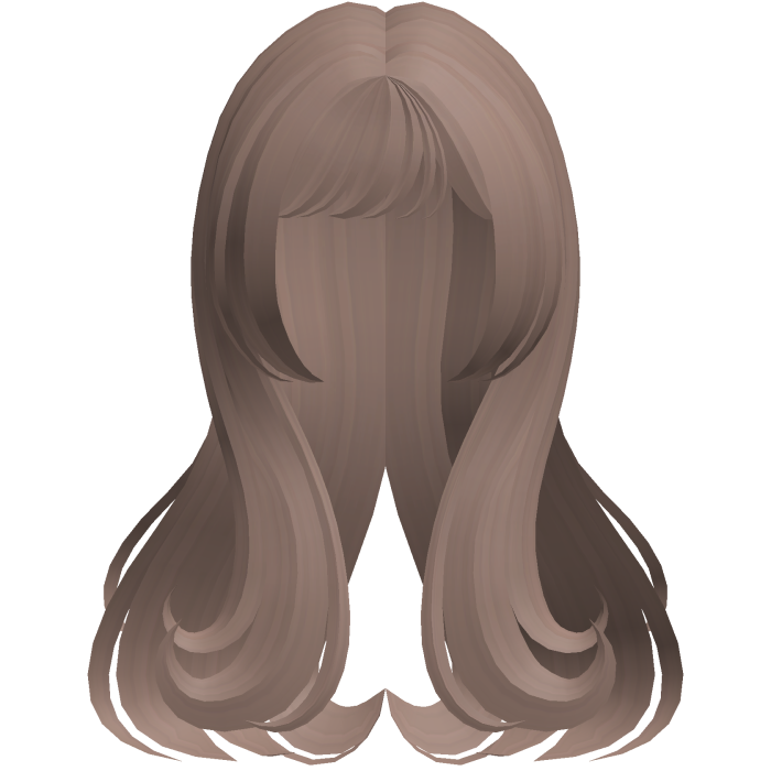 🐾 princess heart shape doll swirl hair brown