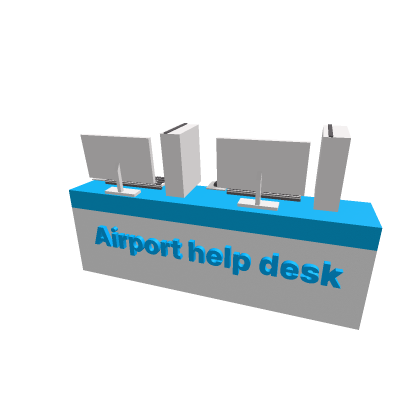 (Working) Airport help desk