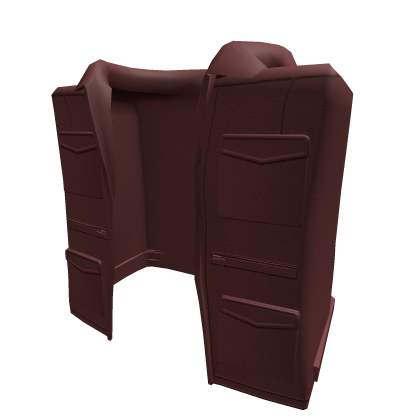 Zombie survivor Red Leather jacket with pockets thumbnail