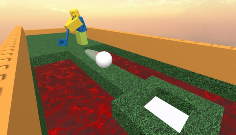 Old Roblox Mini Golf!