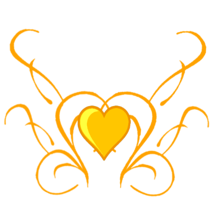 golden swirle heart cutiemark Roblox decal
