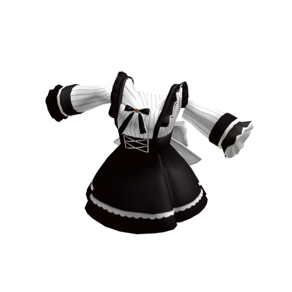✨ Black anime doll maid dress princess skirt