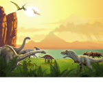 Peaceful Dinosaurs