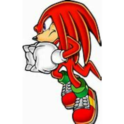 Knuckles fist fight with Sonic.exe