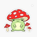 The mushroom,frog group