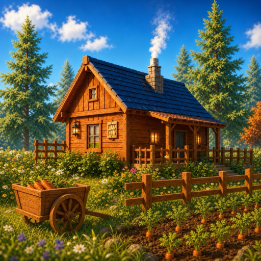 Thrive in the Village Cozy Build & Farm