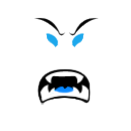Scary face Roblox decal