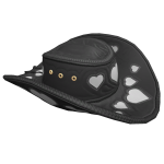 BerryBox Feb '24 Valentines Heart Cowboy Hat Black