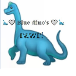 Blue Dino's!
