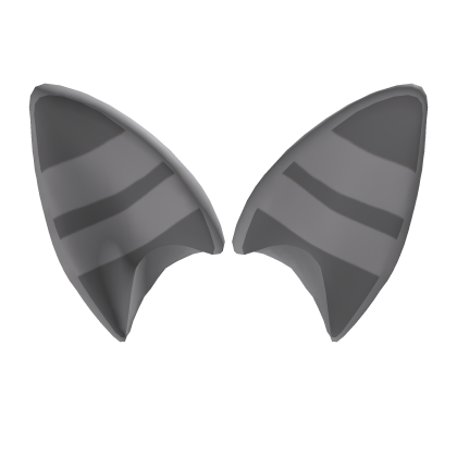 Gray Tabby Ears