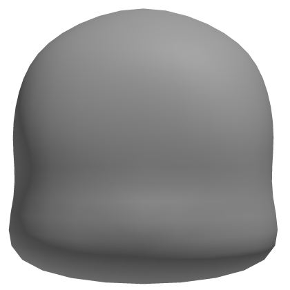 ꒰ ୨୧ ꒱ grey soft chubby moe faceless head Roblox item