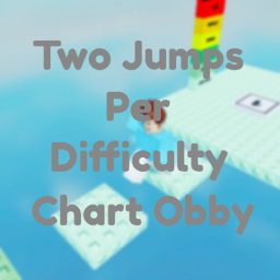 Two Jumps Per Difficulty Chart Obby