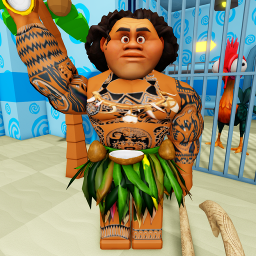 🌺 MOANA 2 PRISON RUN 🌴🥥🌸 official Roblox game thumbnail