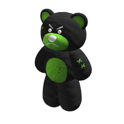 🐻 Evil Lime and Black Bear Bodysuit thumbnail