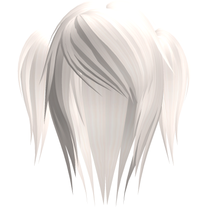 beige moe emo scene hair w pigtails