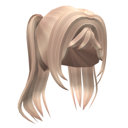 Roblox Item Blonde Aesthetic Pigtails