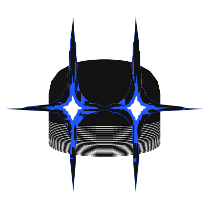 Glowing Blue Devil Eye Glare thumbnail