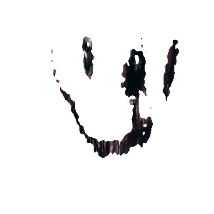 Scary and creepy face Roblox decal