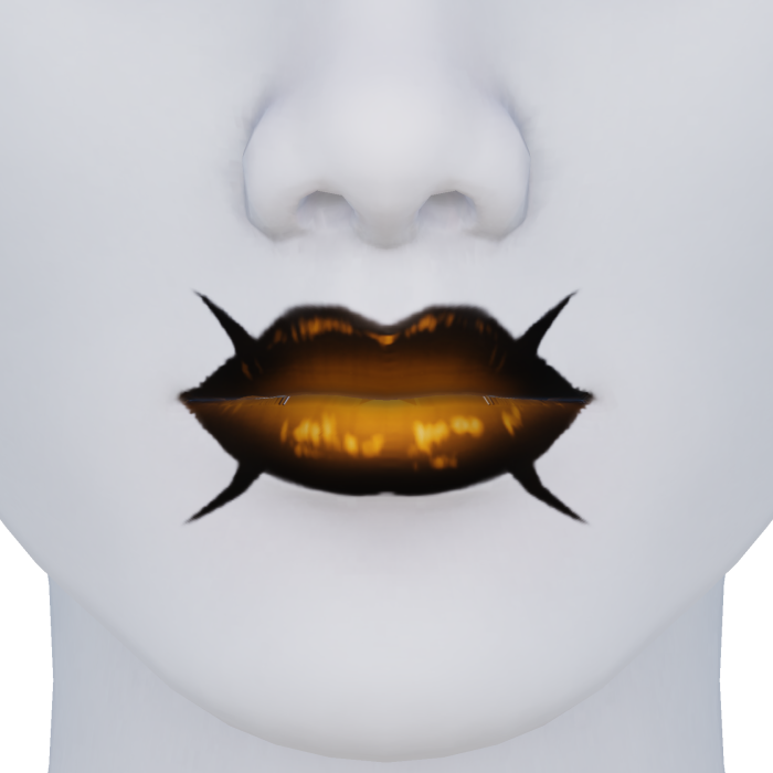 Clown Goth Yellow Lipgloss