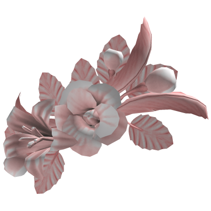 Sakura Pink Floral Feather Headpiece