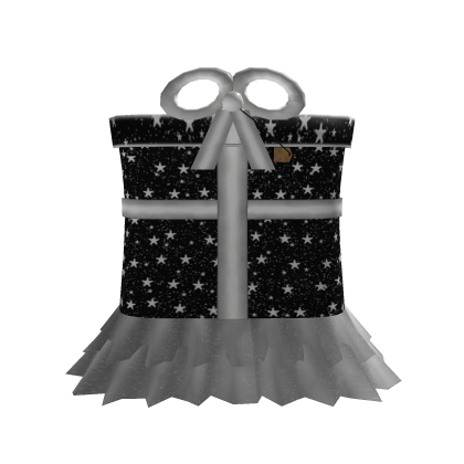Christmas Black and White Gift Dress