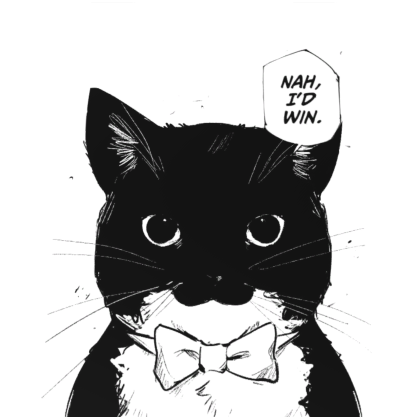 Nah Id Win Cute Cat Cape JJK Roblox item