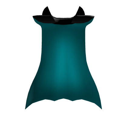 Cyan Halloween Vampire Cape