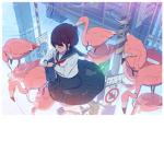 Anime Flamingos!