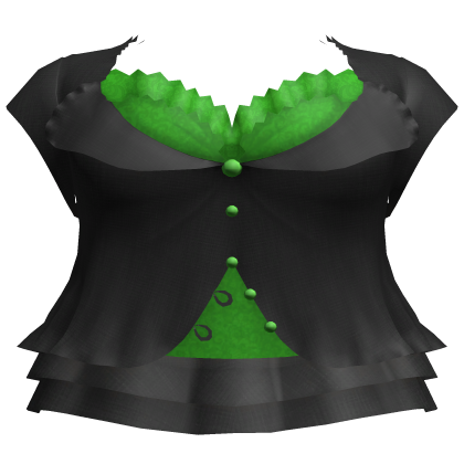 Gothic Lace Corset Top in Green 3.0 thumbnail