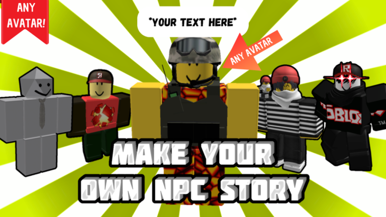 [ANY SKIN!] Make your own NPC story screenshot 2