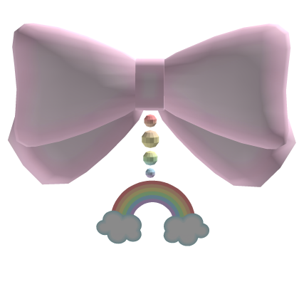 Matching Unicorn Rainbow Bow Roblox item