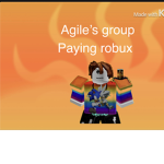 Agile’s group paying robux