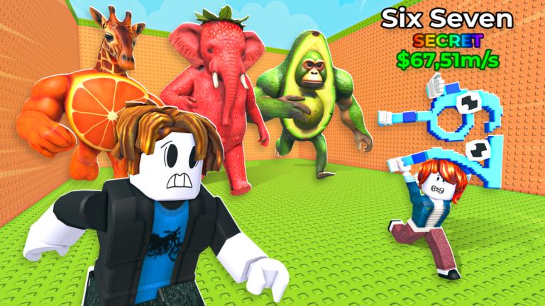 Escape Guards to Grab Brainrots 🧠 screenshot 3