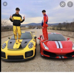 Lucas and Marcus car