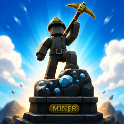Miner Statue preview 1