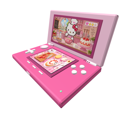 Pink Hello Kitty DS Gaming System Roblox item