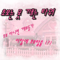 초보는 못 깨는 타워