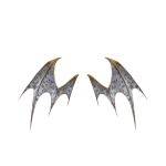 [ ⚜️ ] Regal Porcelain Demon Wings [ v1, pbr ]