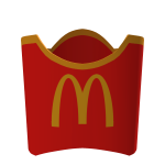 McDonalds Fry Box Costume