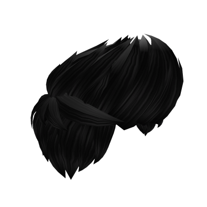 Stylish Boy Hair (Black) Roblox item